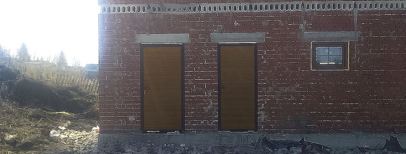Входная гаражная дверь Ультра из сендвич-панелей фото 3