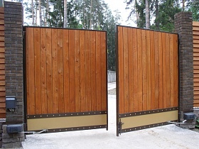 Распашные ворота DoorHan