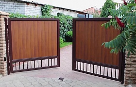 Купить Автоматические ворота для частного дома DoorHan распашные