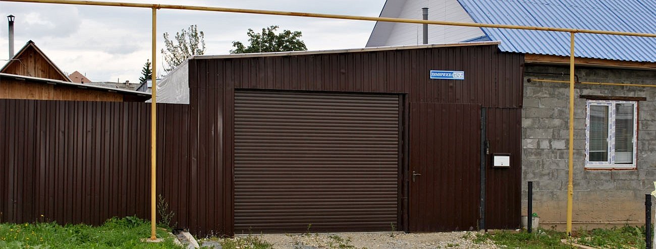Автоматические подъемные ворота DoorHan в гараж фото 1